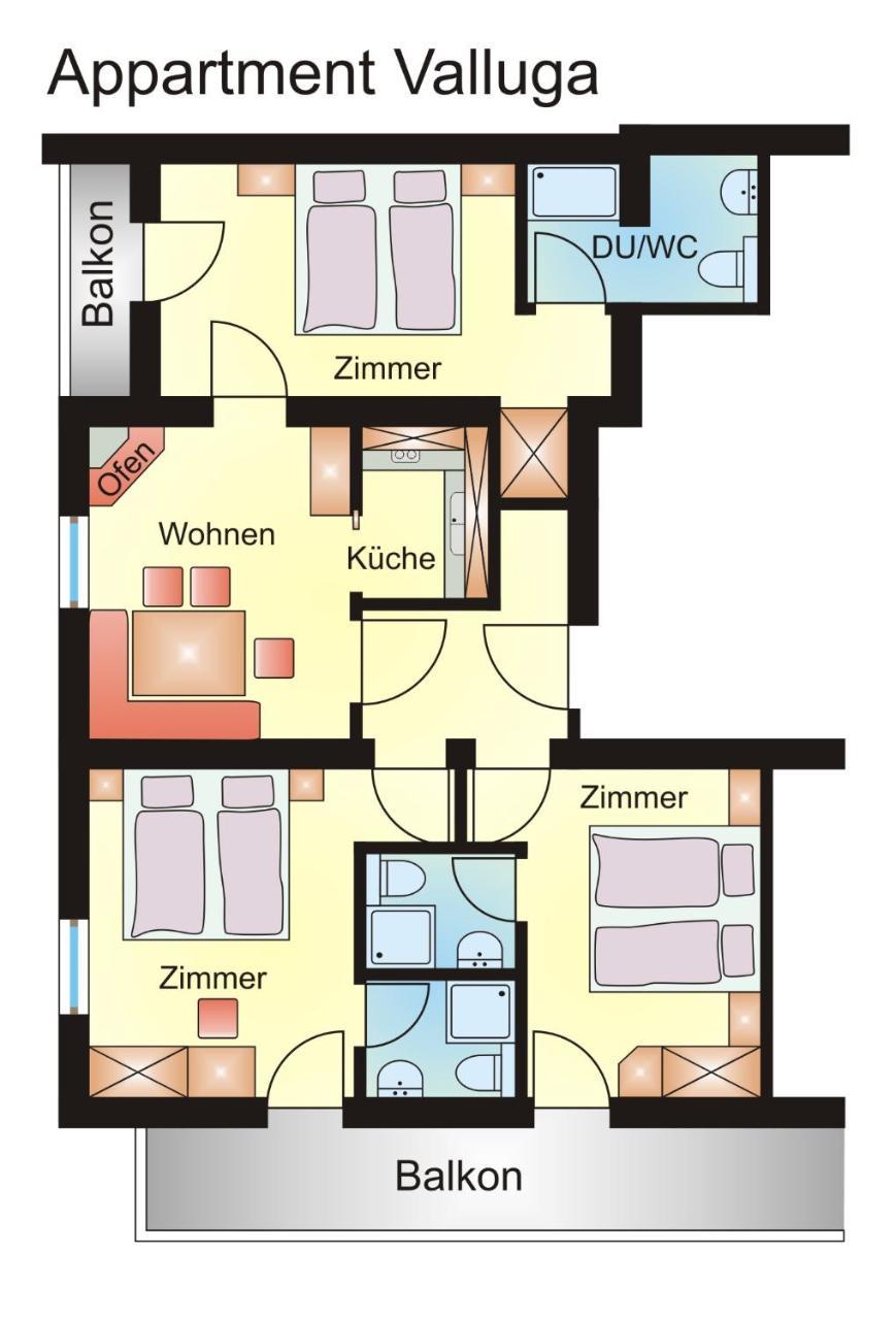 Haus Buchhammer Sankt Anton am Arlberg Buitenkant foto